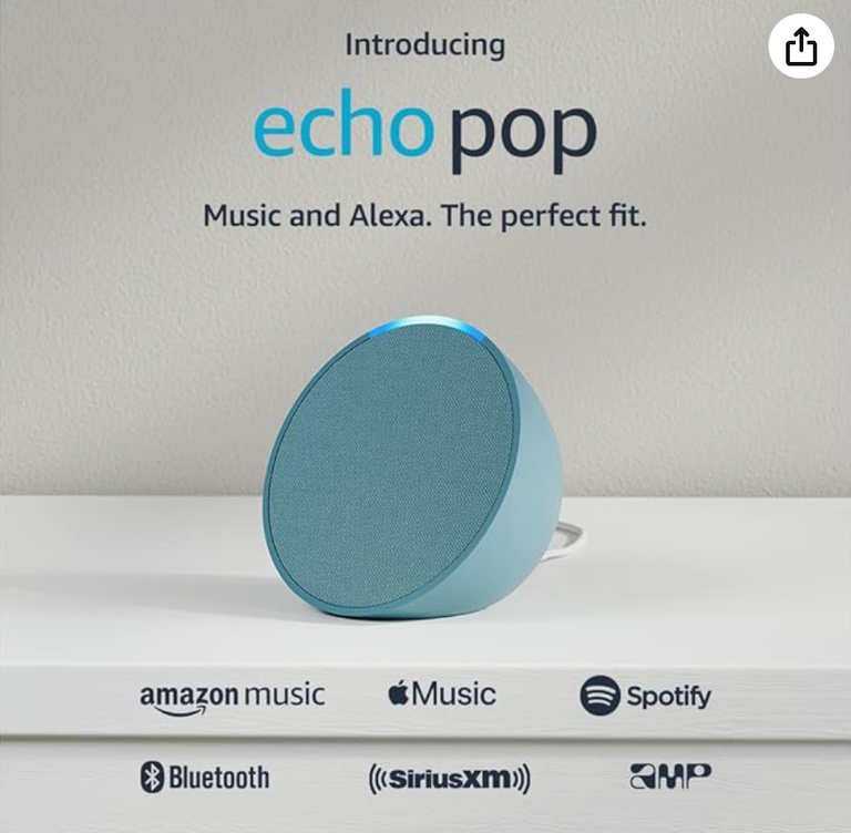 Picture of Amazon Echo Pop Alexa