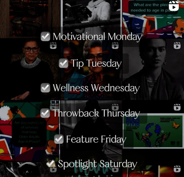 Link to April's Social Media
