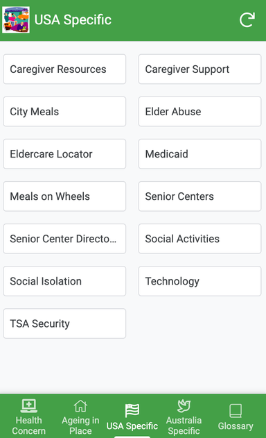 USA specific resources
