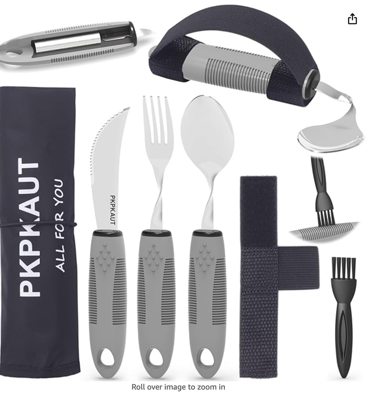 Picture of ergonomic eating utensils